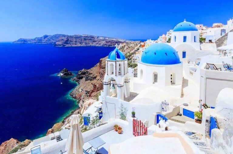 photo Santorini city